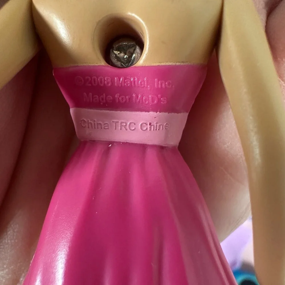 Lot of 3 Mattel Barbie McDonalds Happy Meal Dolls 2008 2014‎ Mini Figures 5